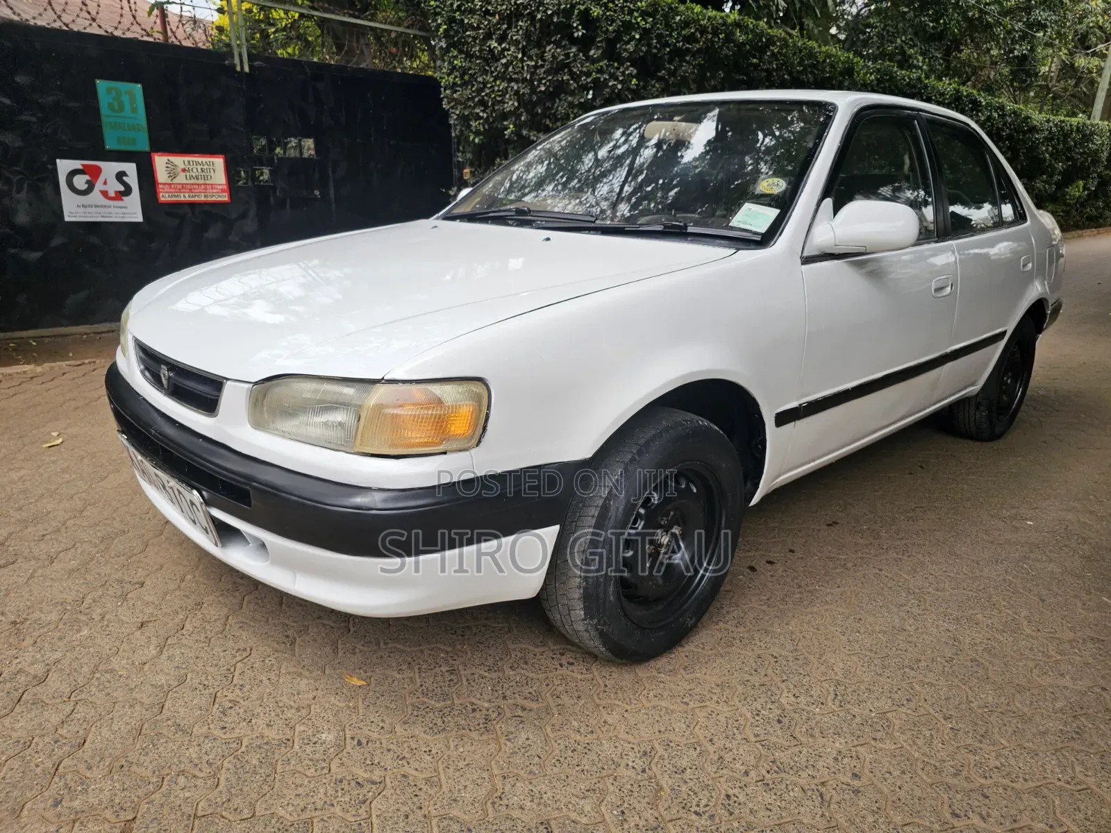 Toyota Corolla II 1997 Silver