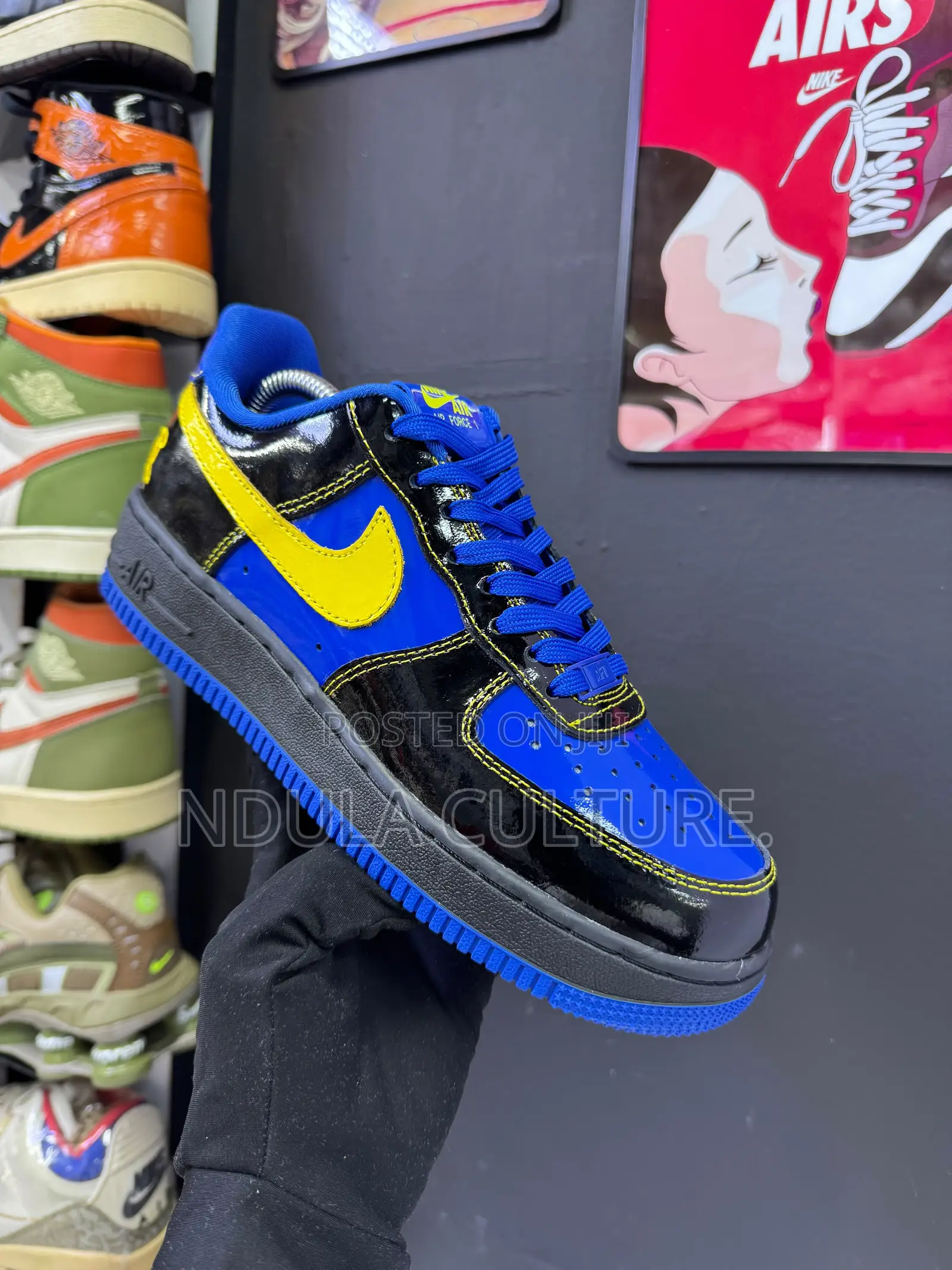 Nike Cyna Central Cee Airforce 1 Dark Beetroot