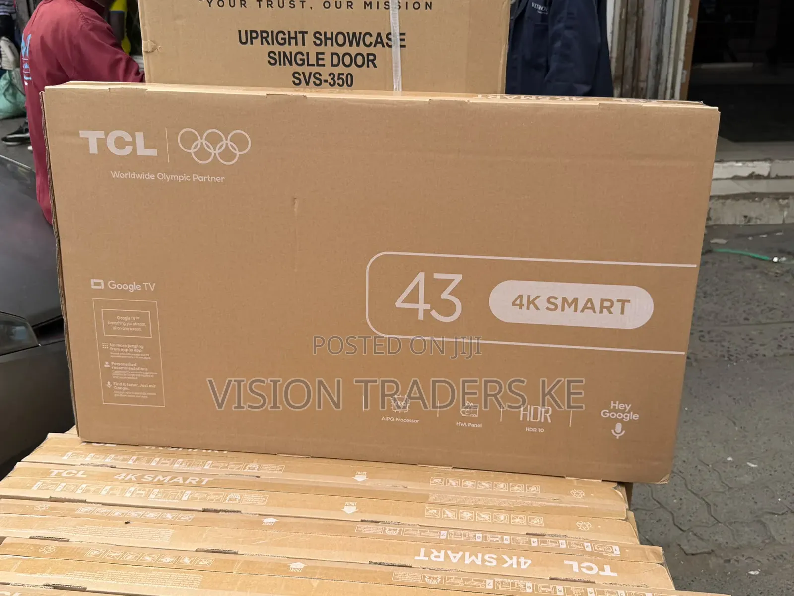 TCL 43v6d 43"inches Smart HDR Frameless Google TV