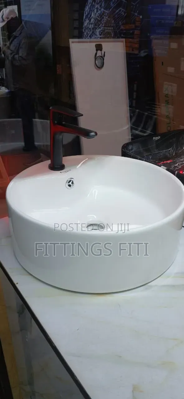 Modern Round Countertop Basin