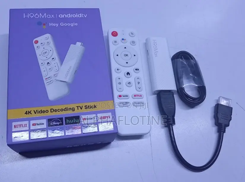 H-96 Vedio Decoding TV Stick H96MAX Android 14+WiFi 2gb/16gb