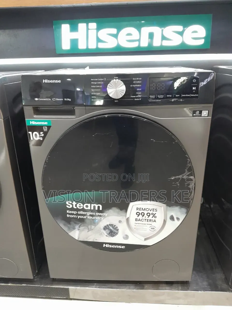 Hisense 10.5kg Washing Machine Wash and Spin Full Automatic
