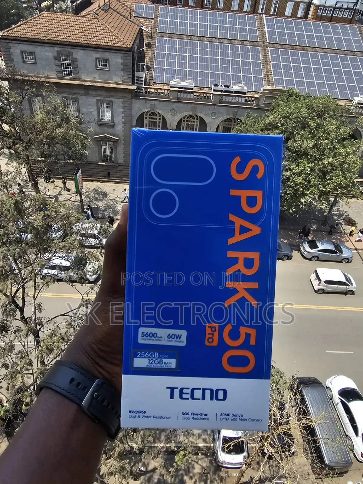 New Tecno Camon 50 Pro 256 GB Black