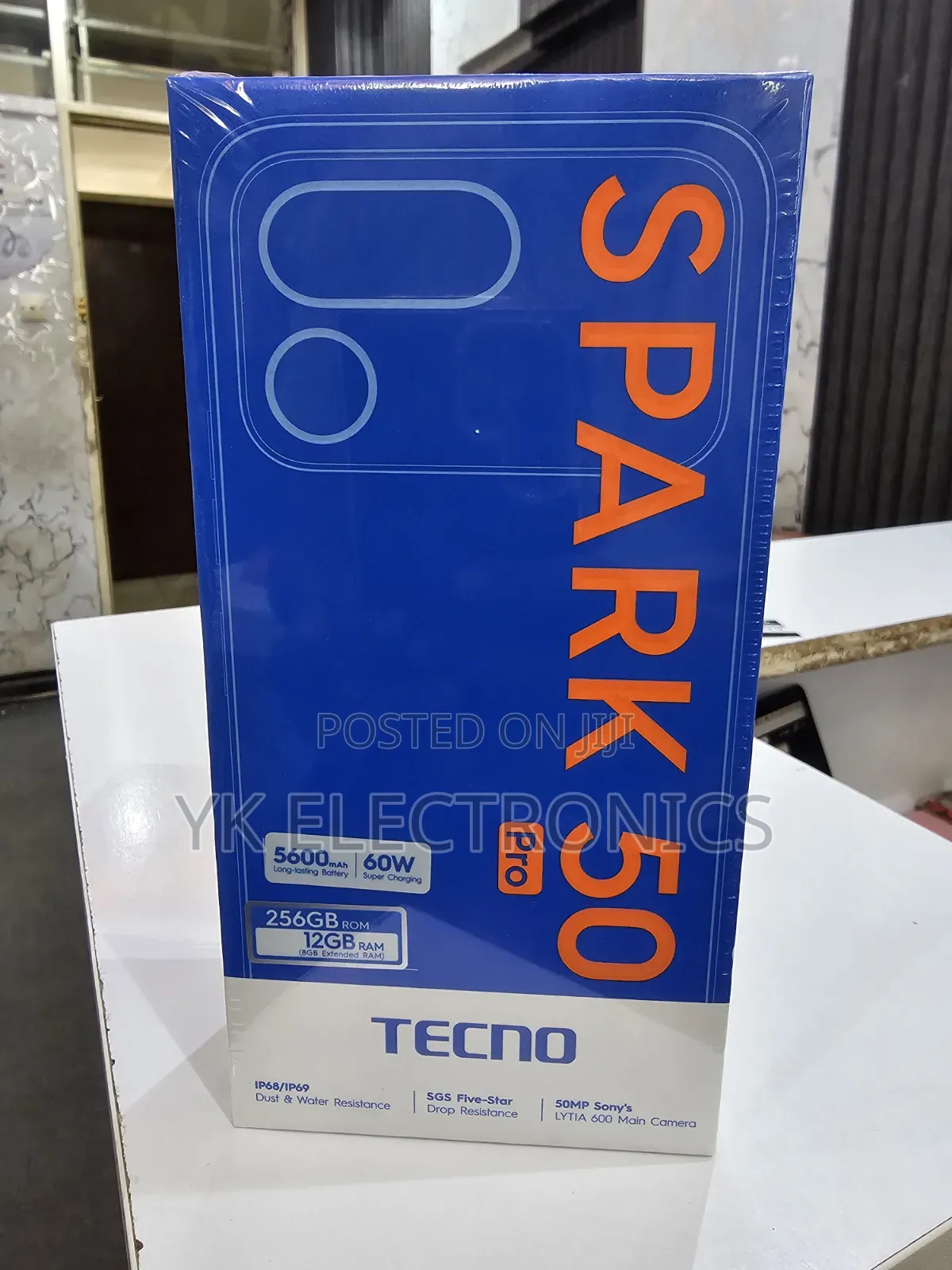 New Tecno Camon 50 Pro 256 GB Black