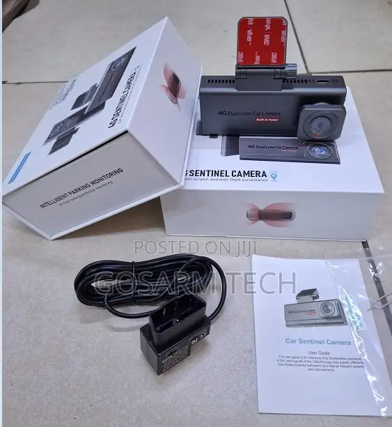 Real-Time Monitoring Ubox 4G Dual Lens Dashcam