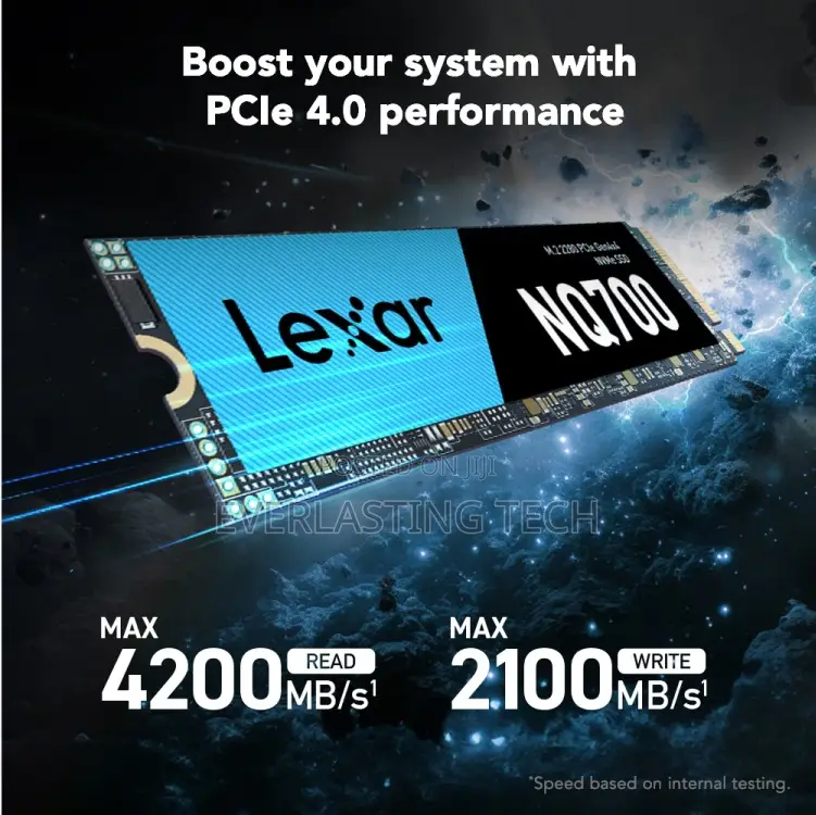 Lexar LNQ700 PRO Gen4 Internal SSD NVMe 1TB M.2 2280 PCIe Gen4x4