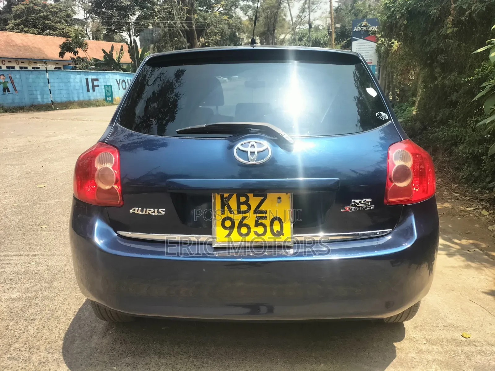 Toyota Auris 2008 Blue