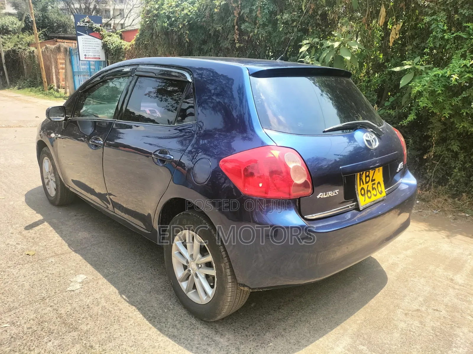 Toyota Auris 2008 Blue
