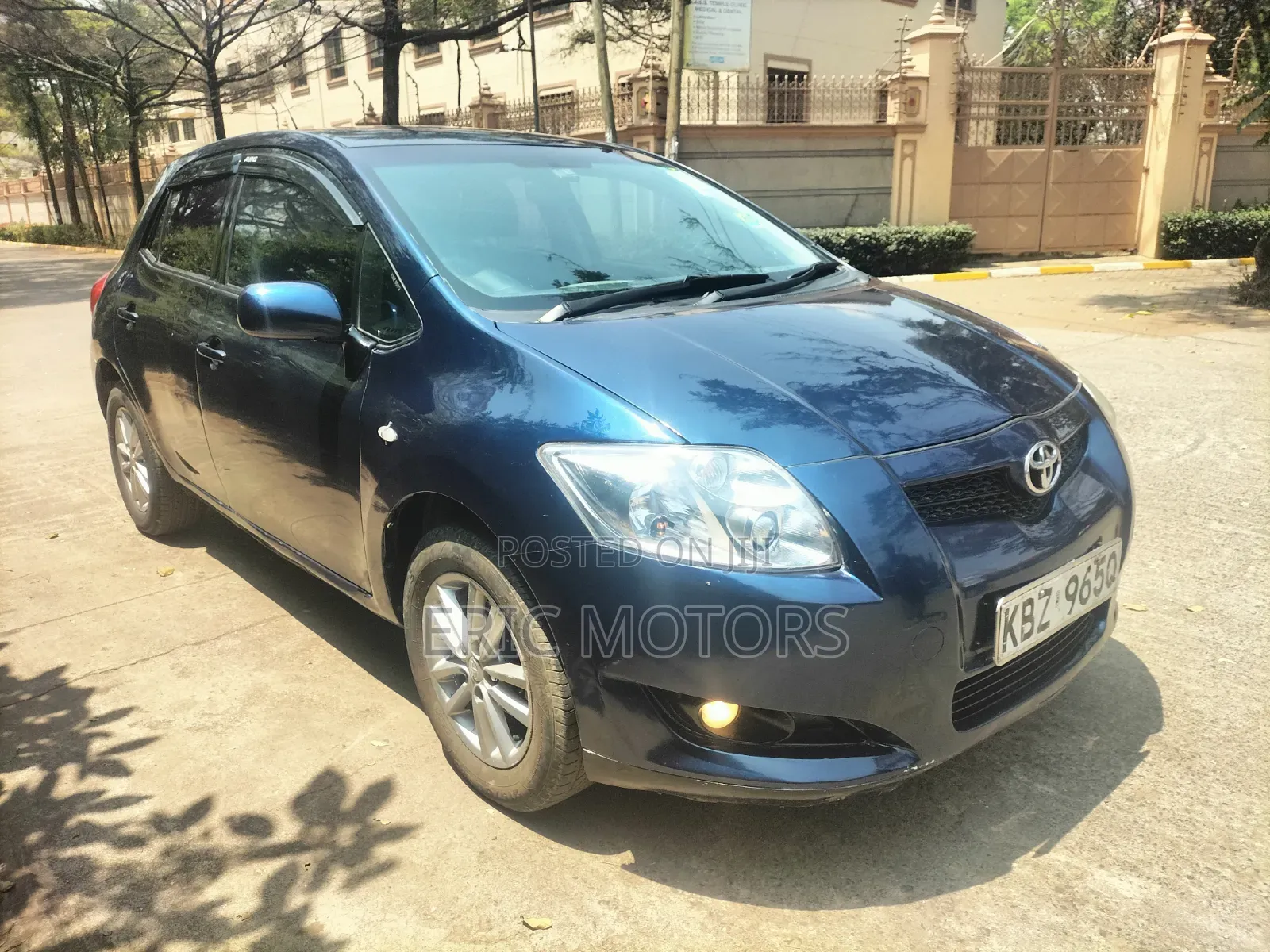 Toyota Auris 2008 Blue