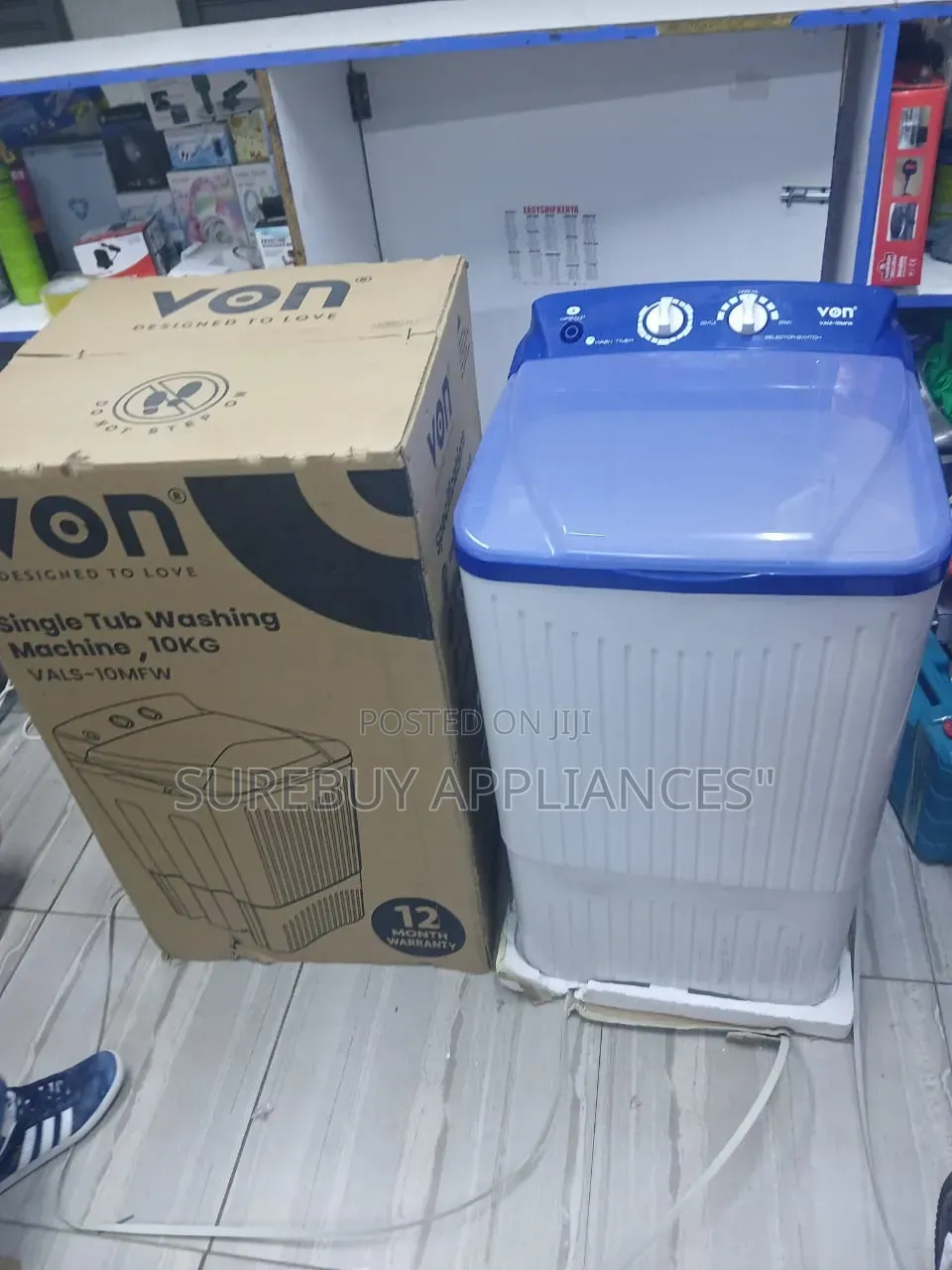 Von Washing Machine Topload