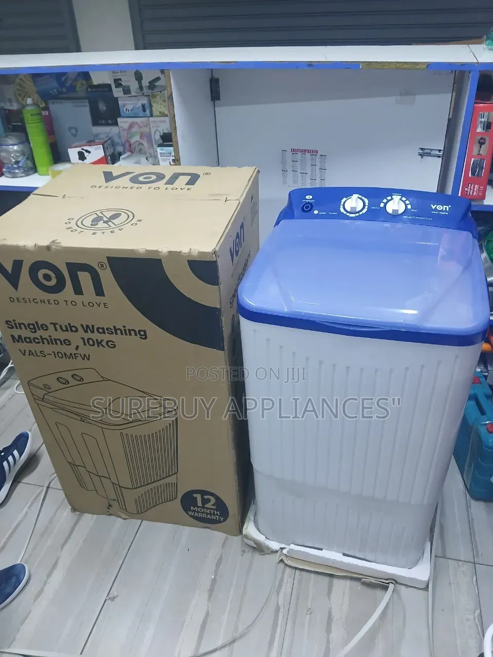 Von Washing Machine Topload