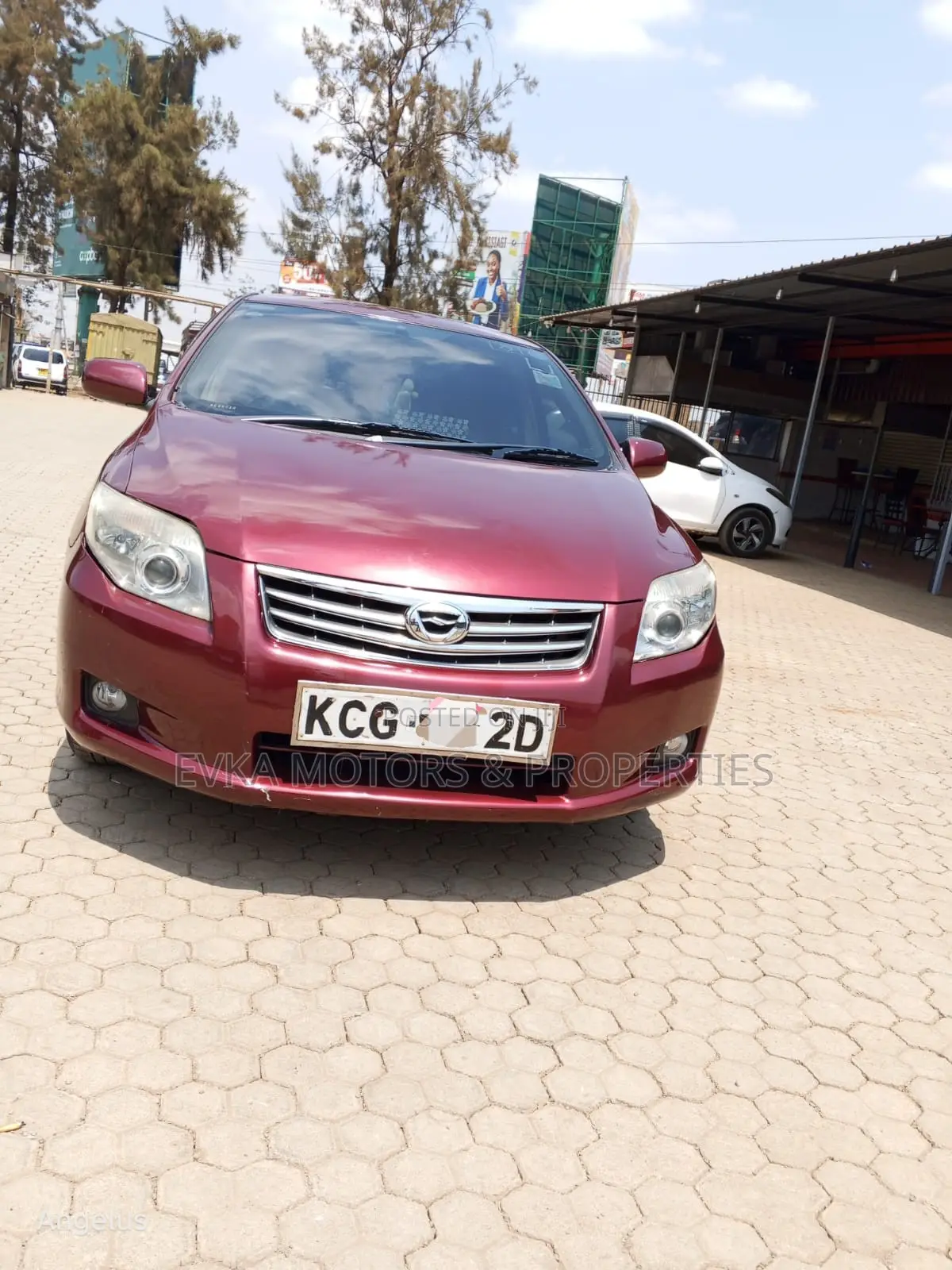 Toyota Axio 2009 Maroon
