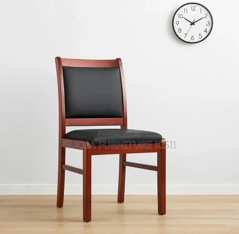 Office Chair; Wooden Office Waiting Seat