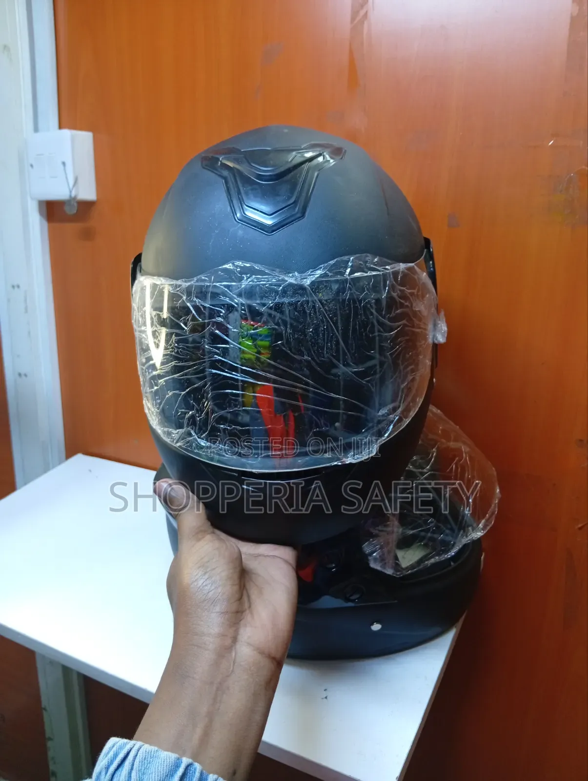 Rider's Heavy Duty Helmet