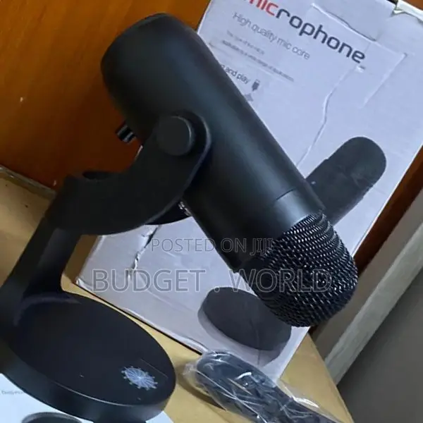 Professional Studio Desktop Mic for Podcasts, Gaming Streaming
