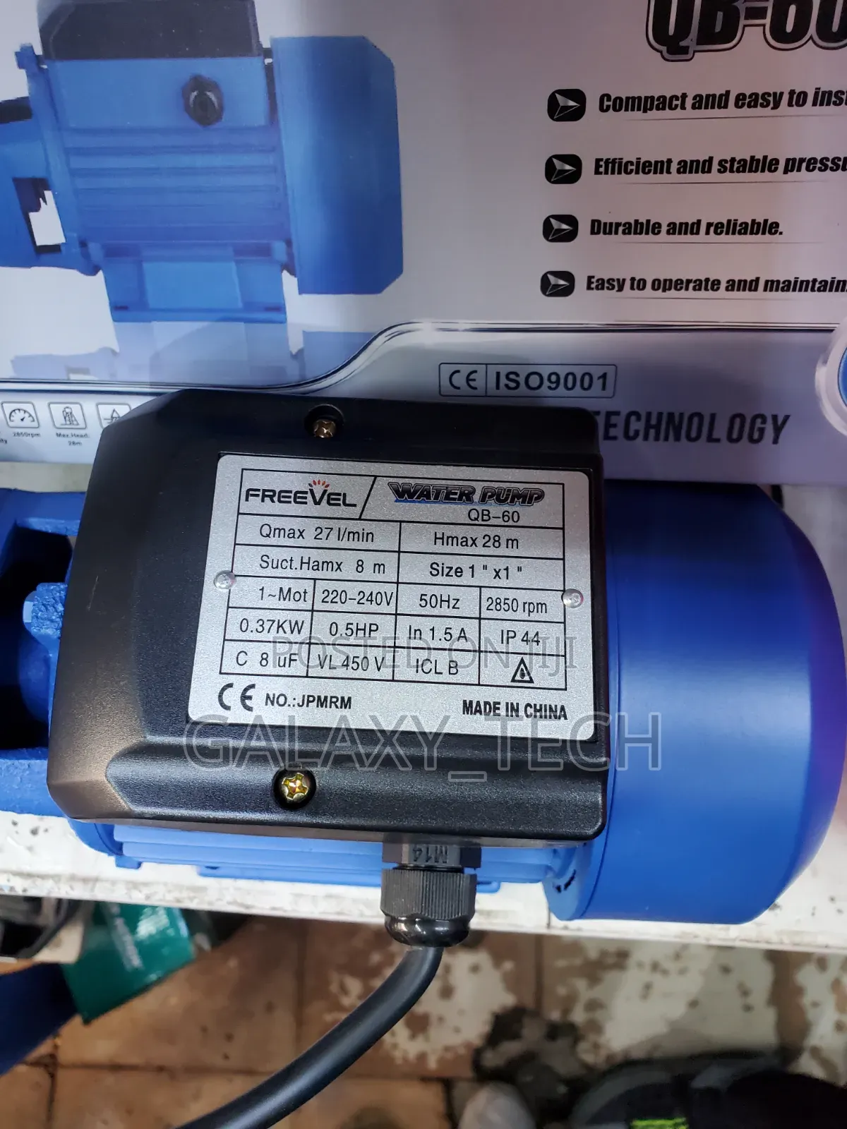 FREEVEL 0.5hp Water Pump QB-60