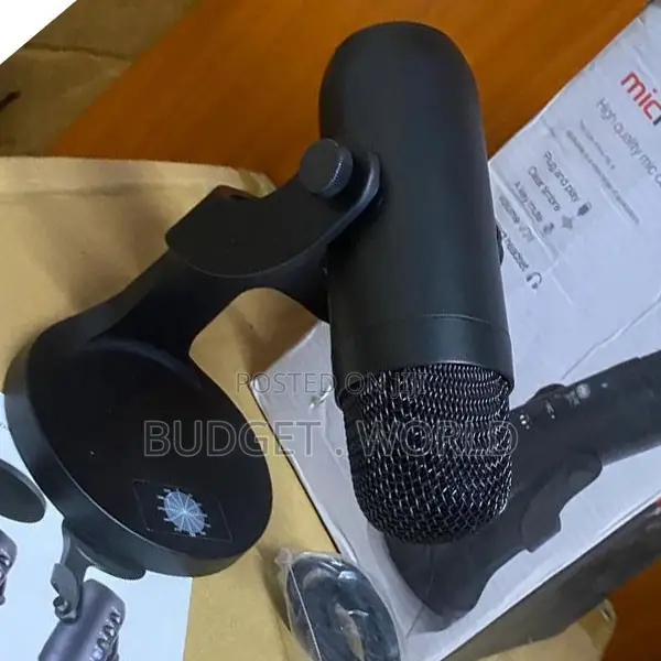 Professional Podcast Streaming Microphone With Voice-Focused Pickup