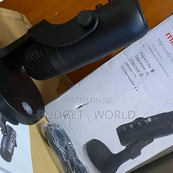 . Professional Desktop Microphone for Podcasting, Streaming