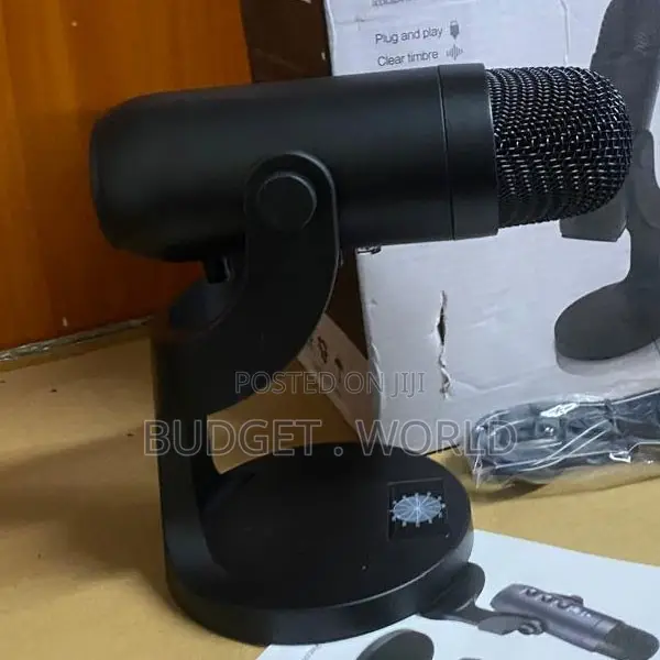 Premium Voice-Focused Podcast Microphone for Streaming Recording