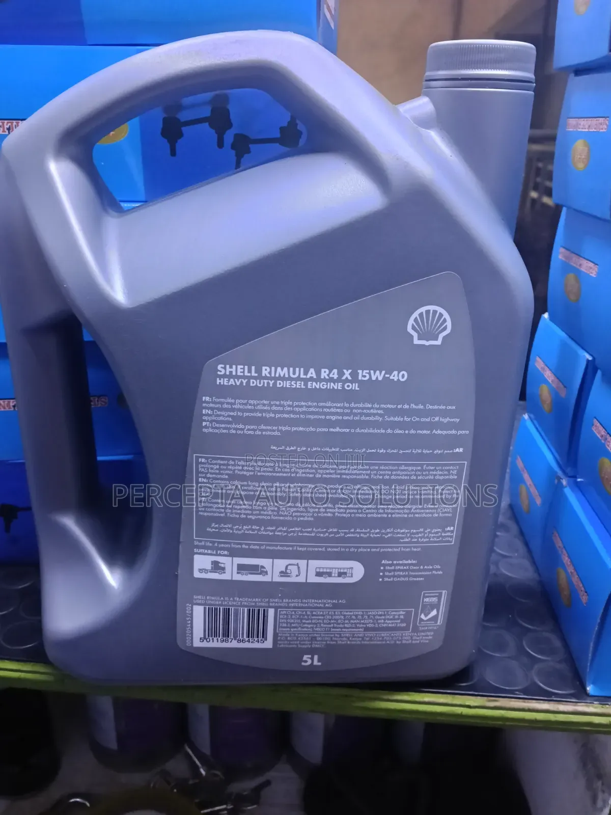 Shell Rimula R4 X 15w-40 5l