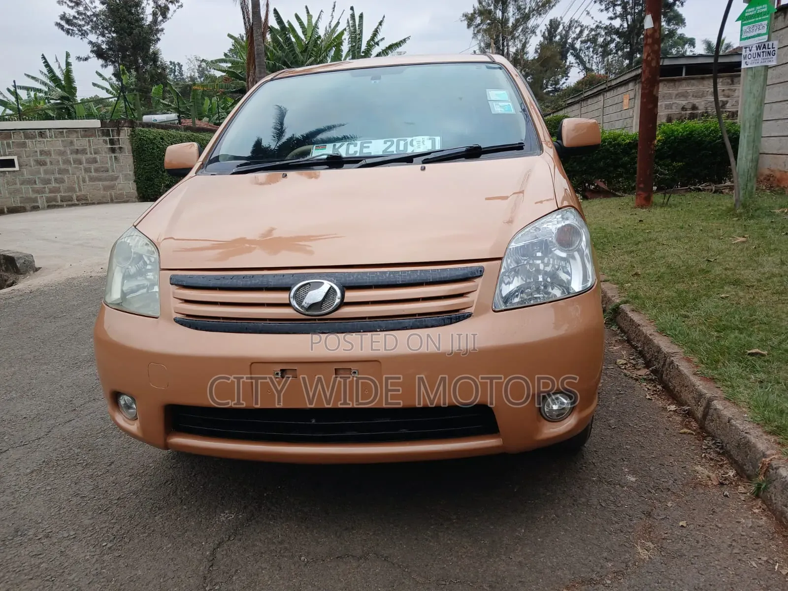 Toyota Raum 2008 Brown