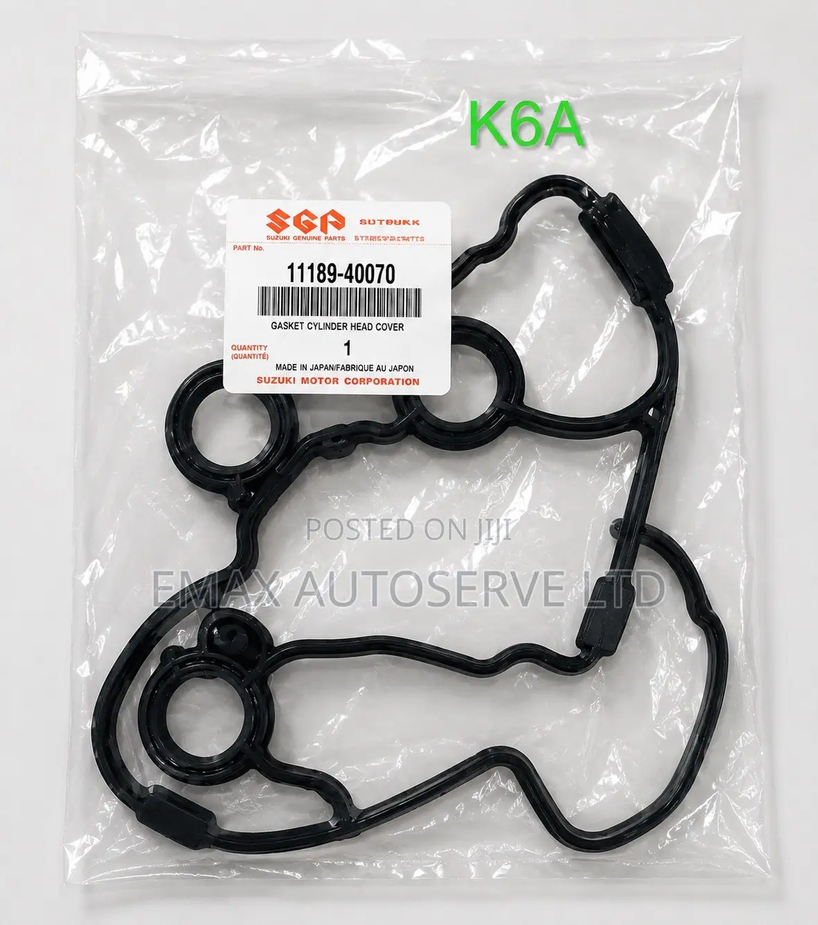 Top Cover Gasket K6A / K8A Suzuki Alto