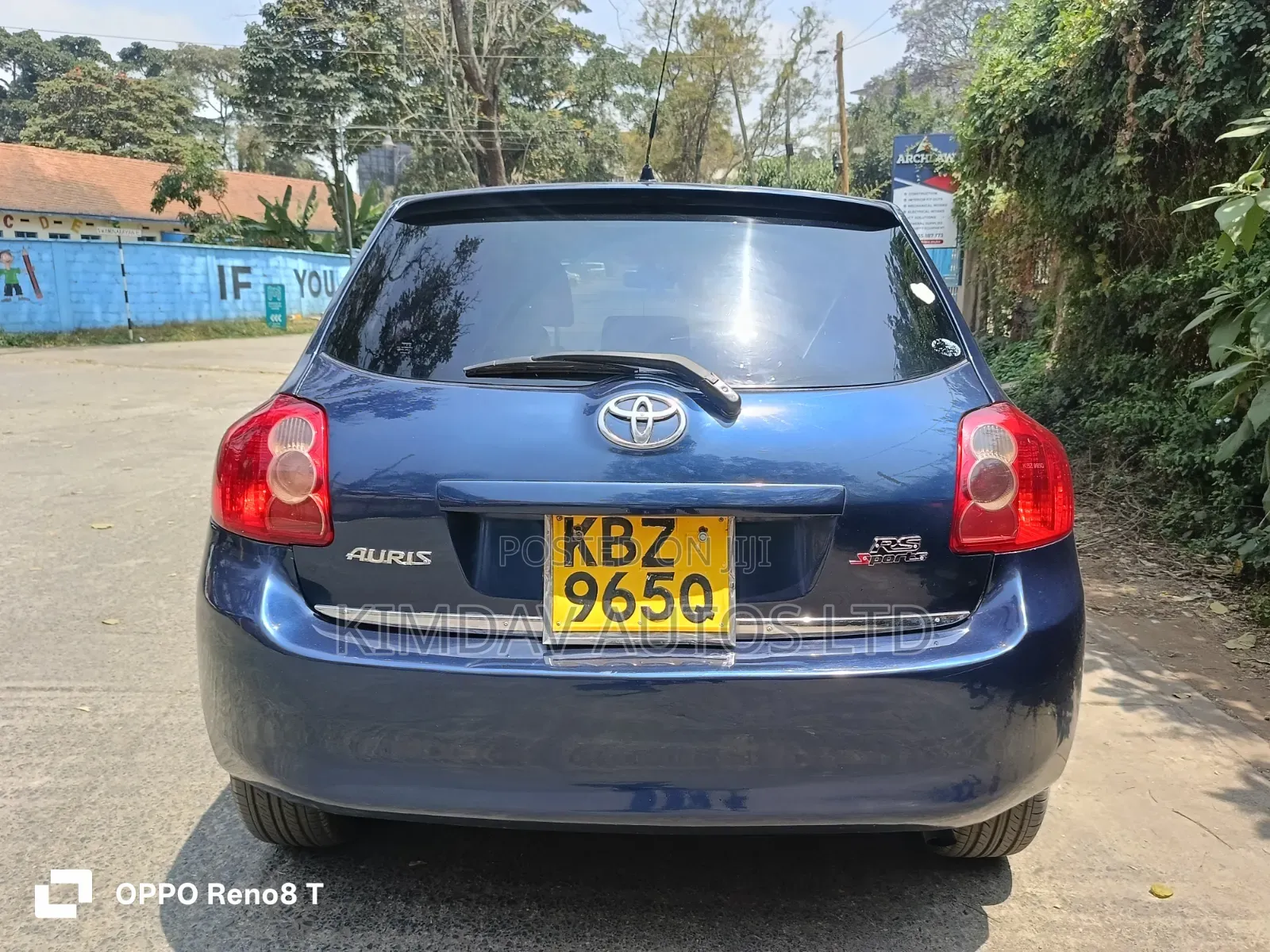 Toyota Auris 2008 Blue