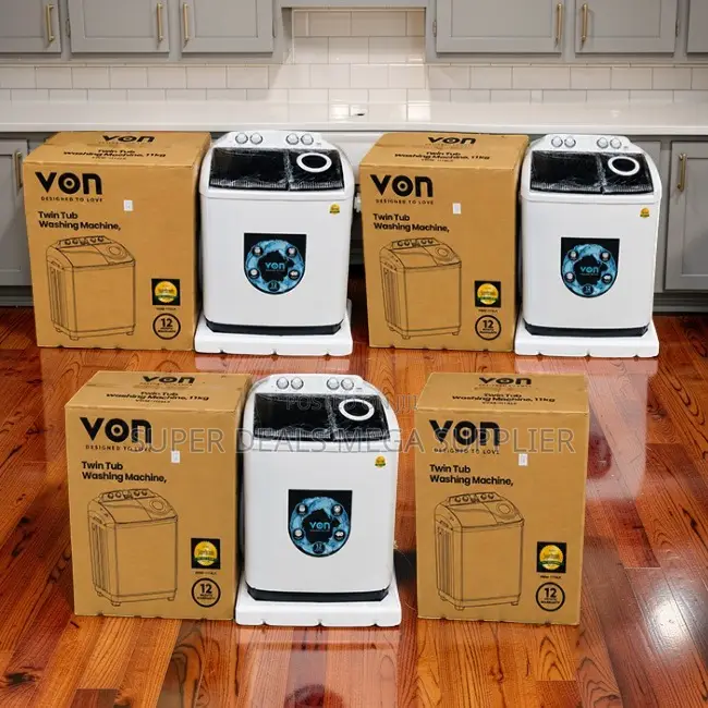 Factory Prices Easy Operation VON 10KG Twin Tub Washing Machines
