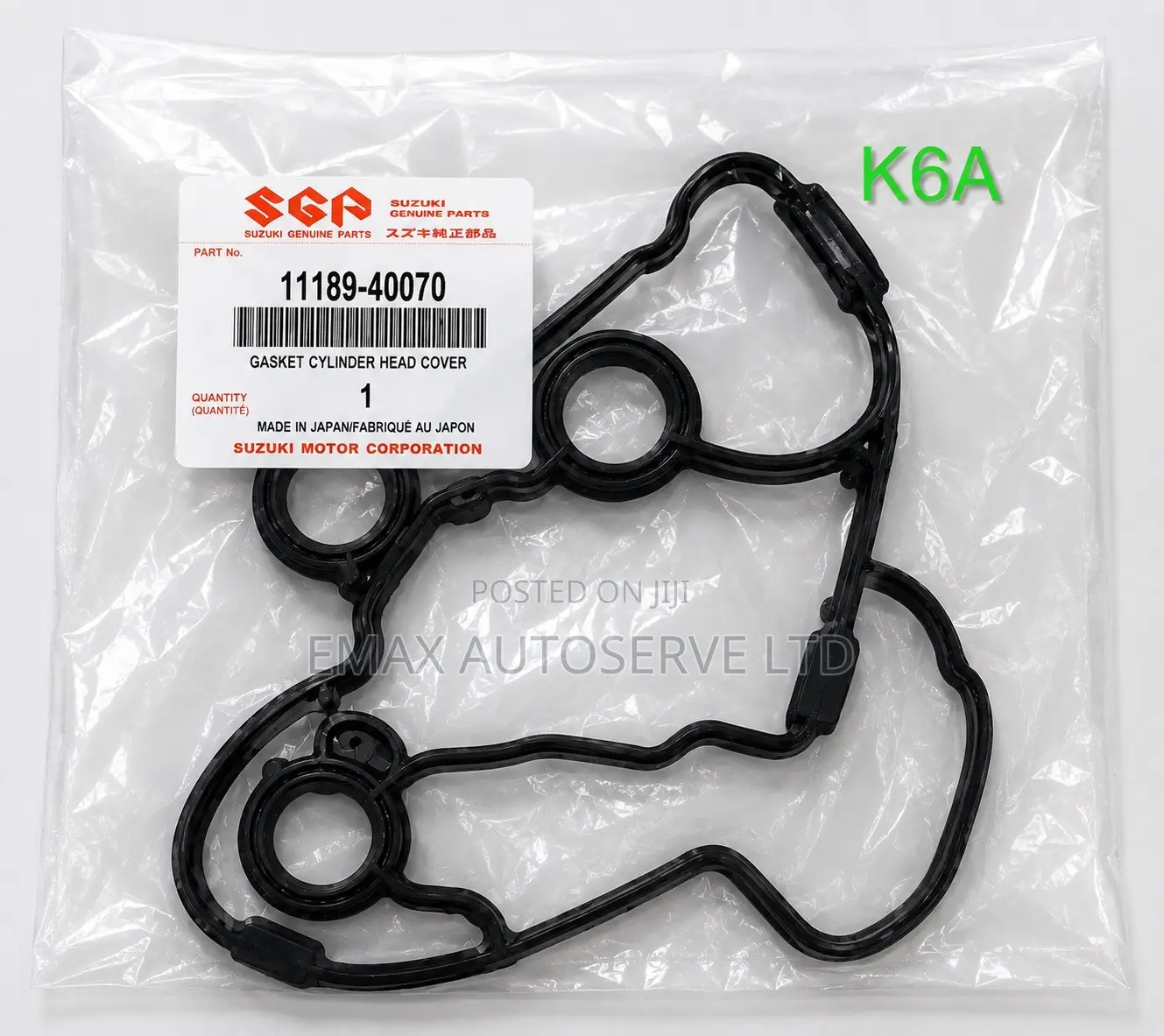 Top Cover Gasket K6A / K8A Suzuki Alto