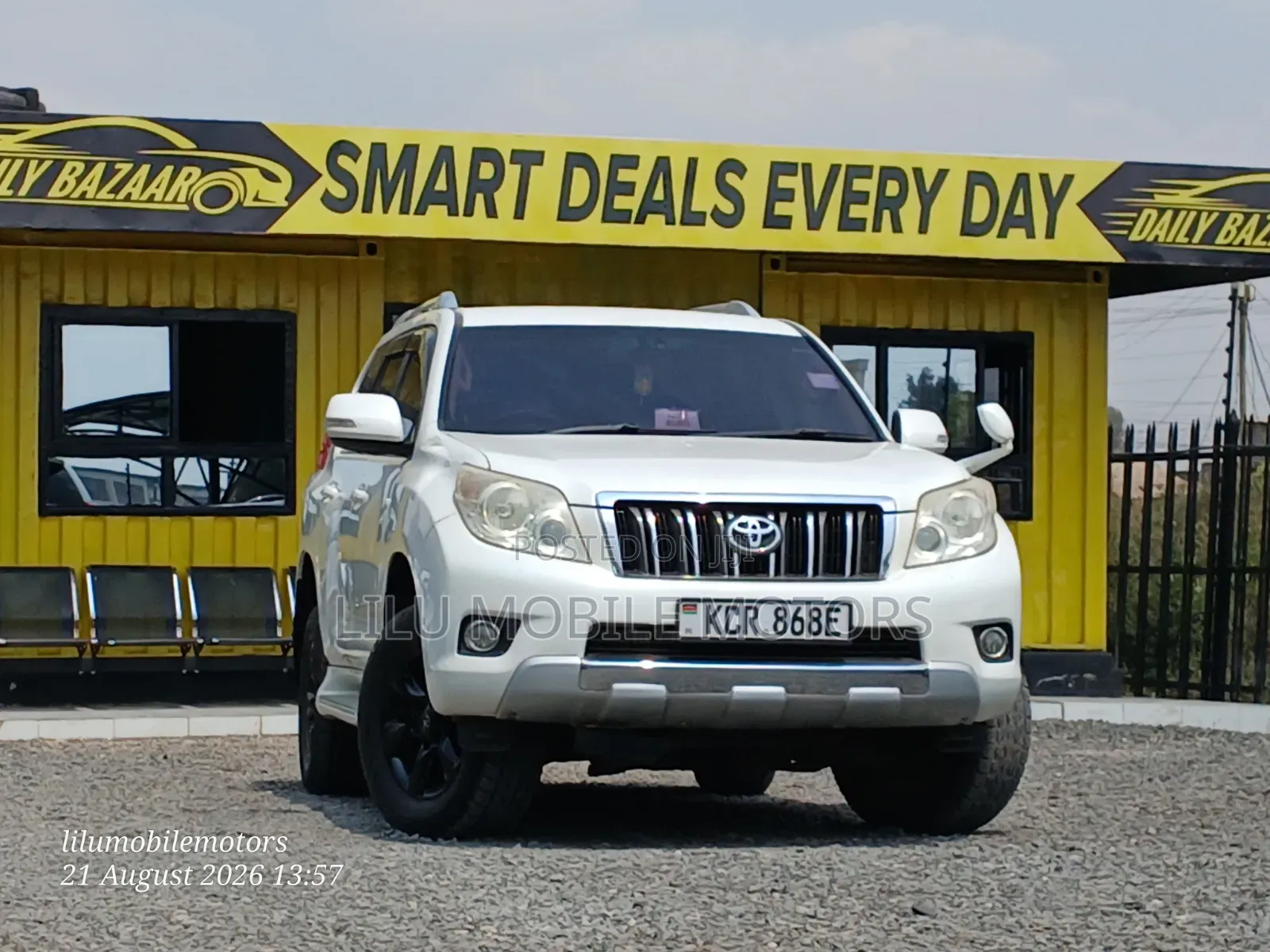 Toyota Land Cruiser Prado 2012 White