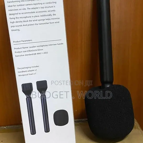 Portable Clip-on Microphone for Mobile Phone Video Recording