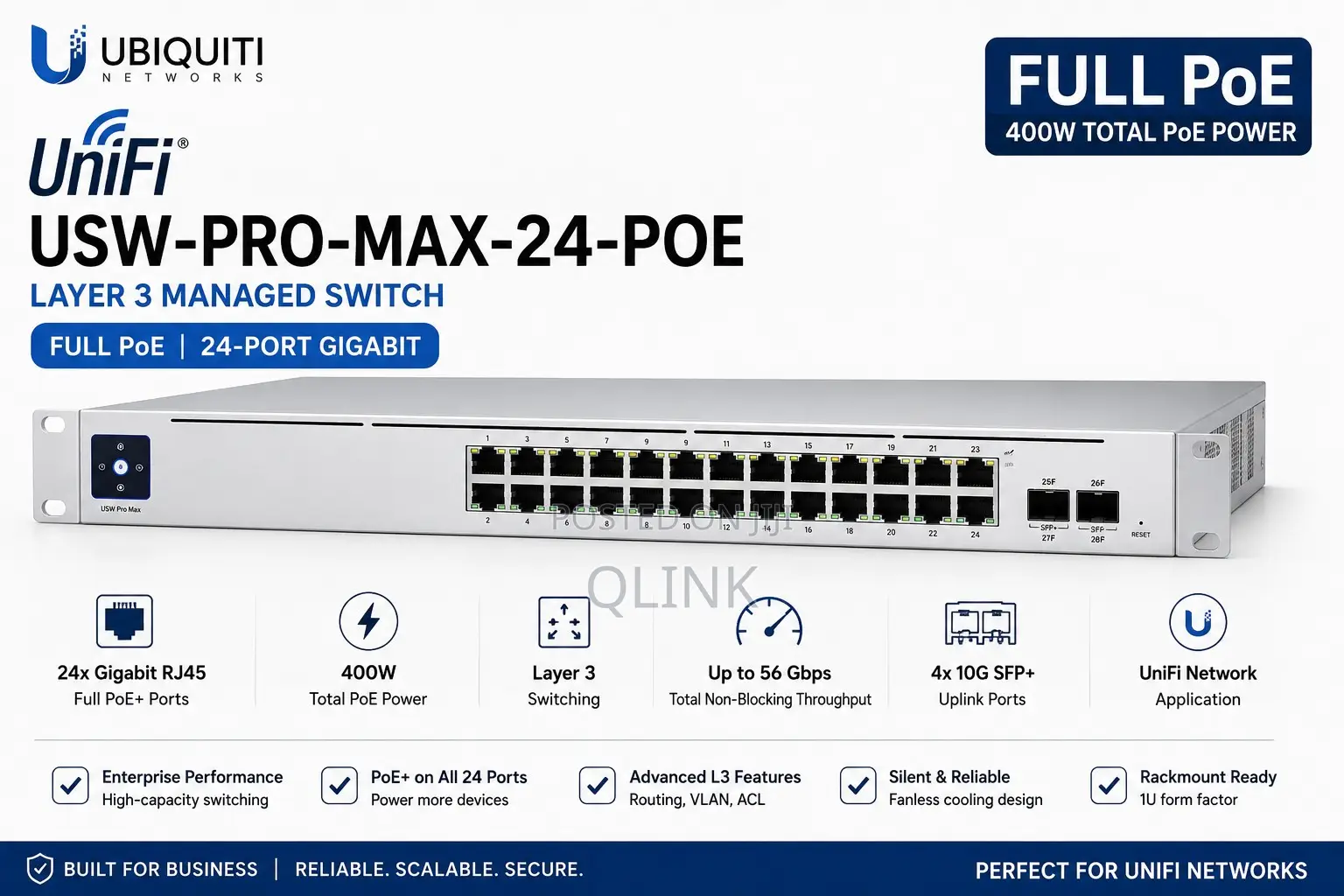 Ubiquiti Unifi USW-PRO-Max-24-POE Full POE