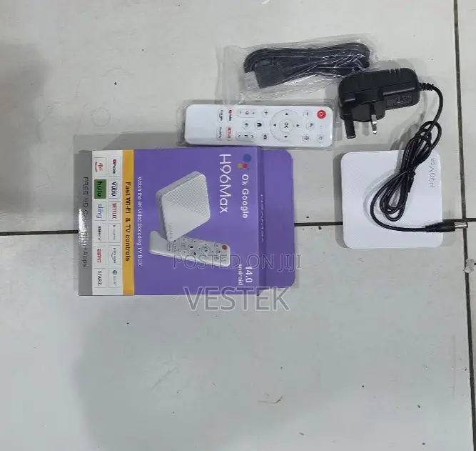 Generic H96 Max Android 14.0 TV Box 2gb Ram 16gb Rom - White
