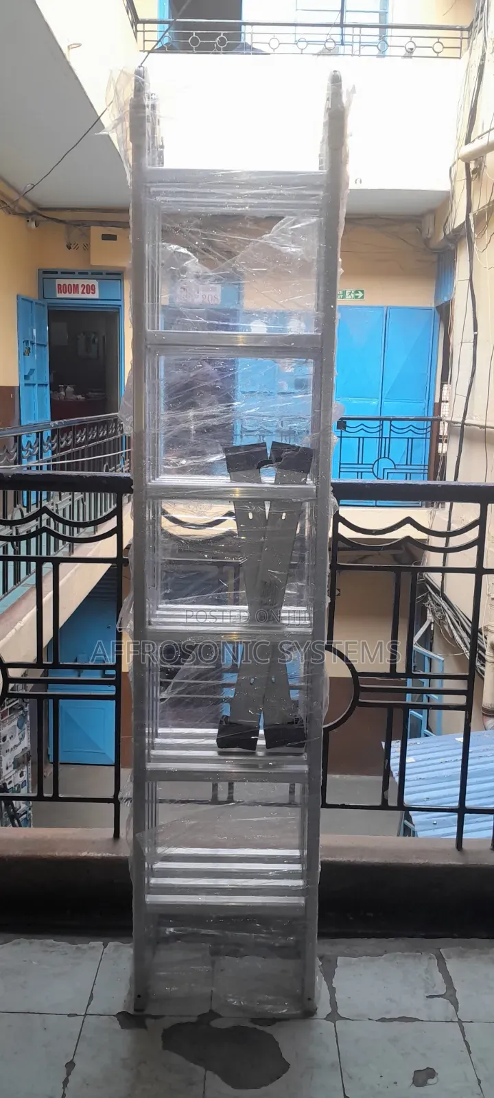 4 by 6 Steps (24ft / 7M ) Multipurpose Aluminum Ladder