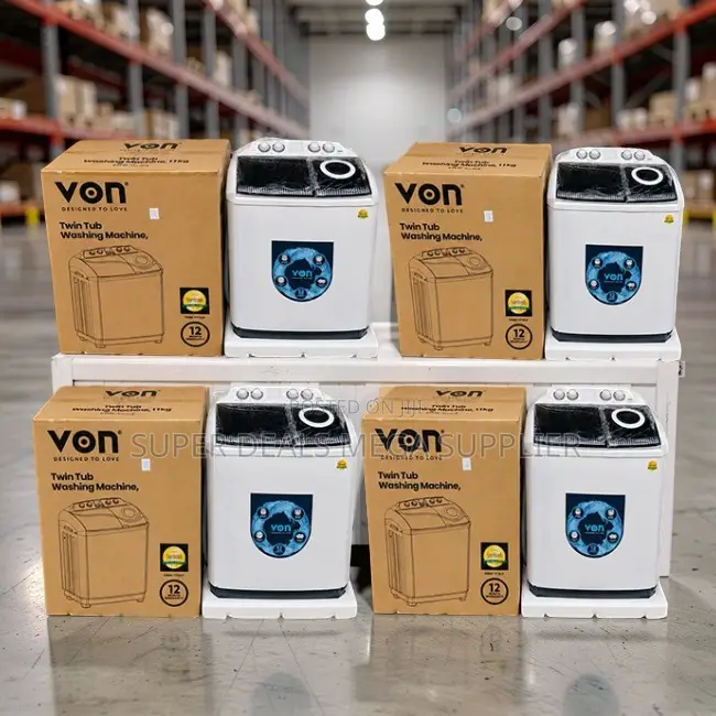 Factory Prices Durable Design VON 10KG Twin Tub Washing Machines