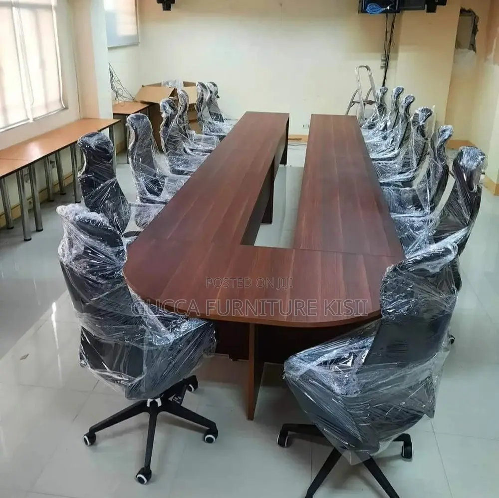 Conference Table; 6M U-Shaped Conference Meeting Table