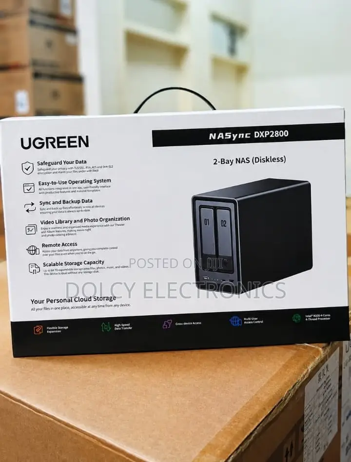 Ugreen Nasync Dxp2800 2-Bay NAS[diskless]