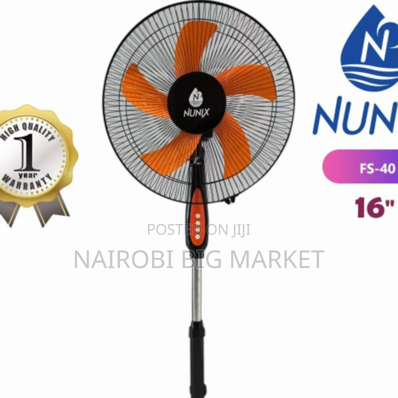 16" Nunix Standing Fan