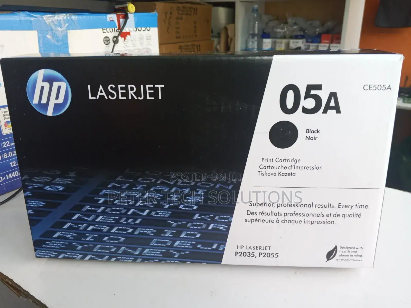HP 05A Black Original LaserJet Toner Cartridge (CE505A)