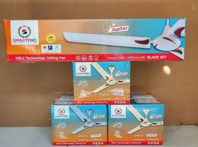 Smartpro 56" Jupiter HSLV Technology Ceiling Fan