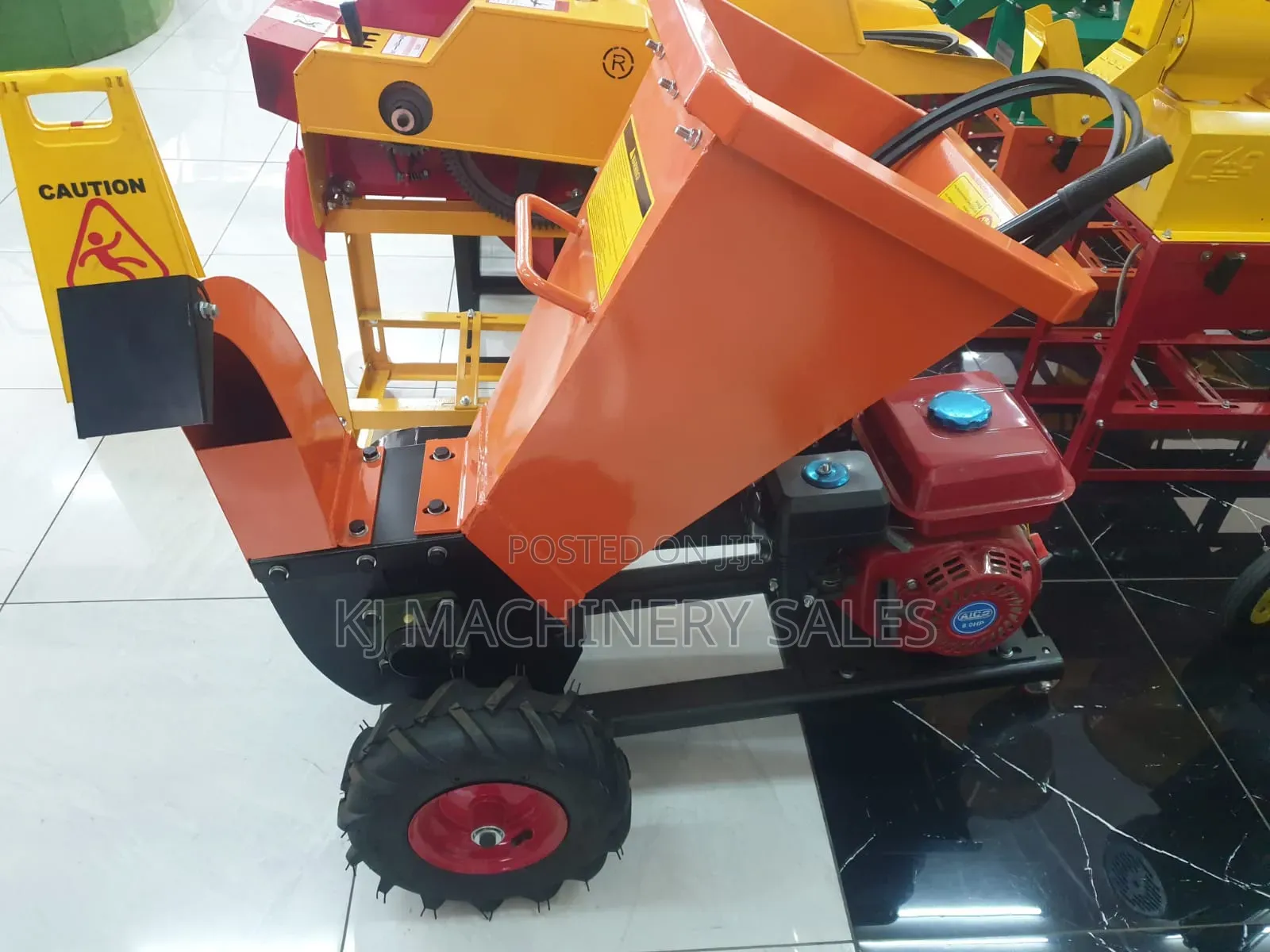 Wood Chipper Machine 8hp Engine