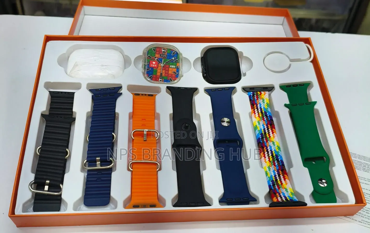 T900 Ulra2 7 in 1 Straps Smart Watch ( 10 in 1 Set ) HGM