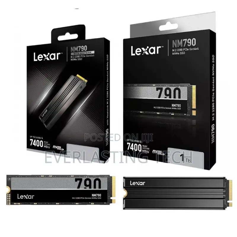 Lexar LNM790 Internal SSD M.2 PCIe Gen 4*4 NVMe 2280 – 1TB