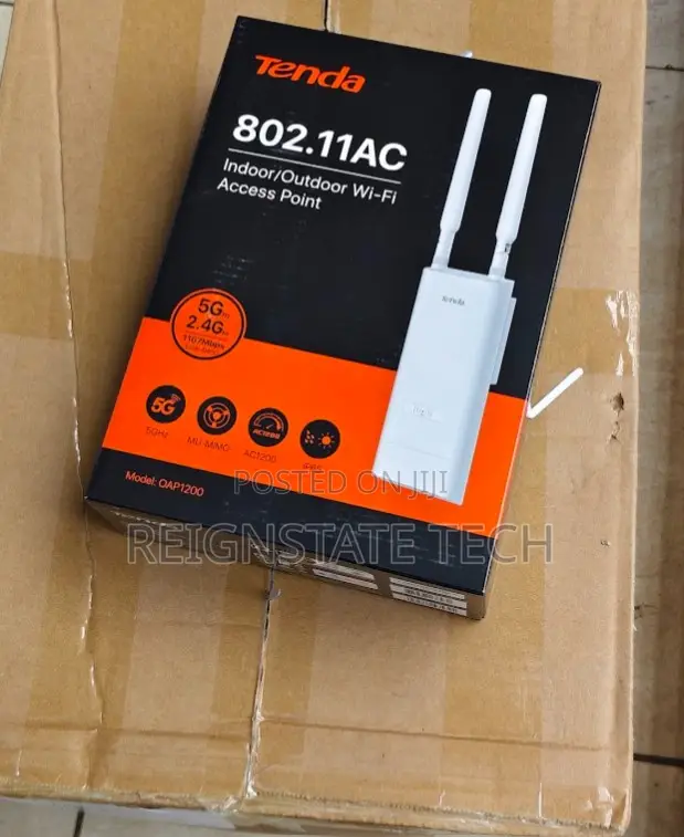 Tenda Ac1200 Dual-Band Outdoor Wi-Fi Access Point (Oap1200)