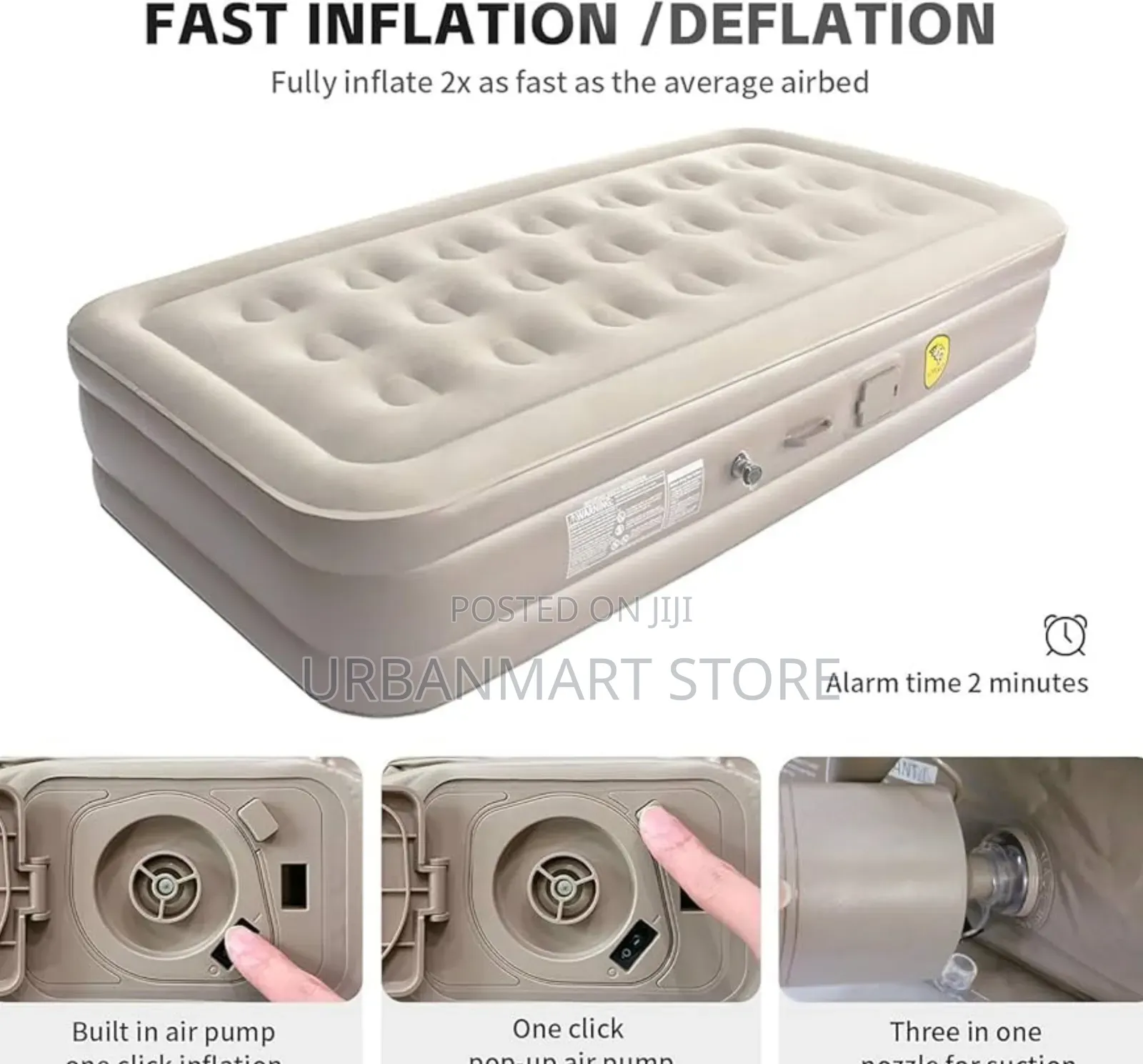 Indoor Outdoor Inflatable Sleeping Mattress