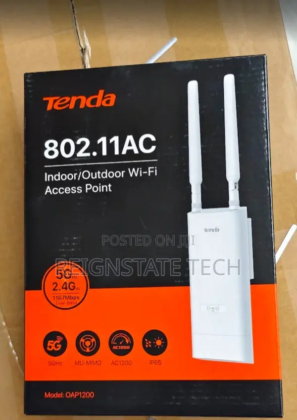 Tenda OAP1200 Outdoor Access Point- Dual Band With 5G