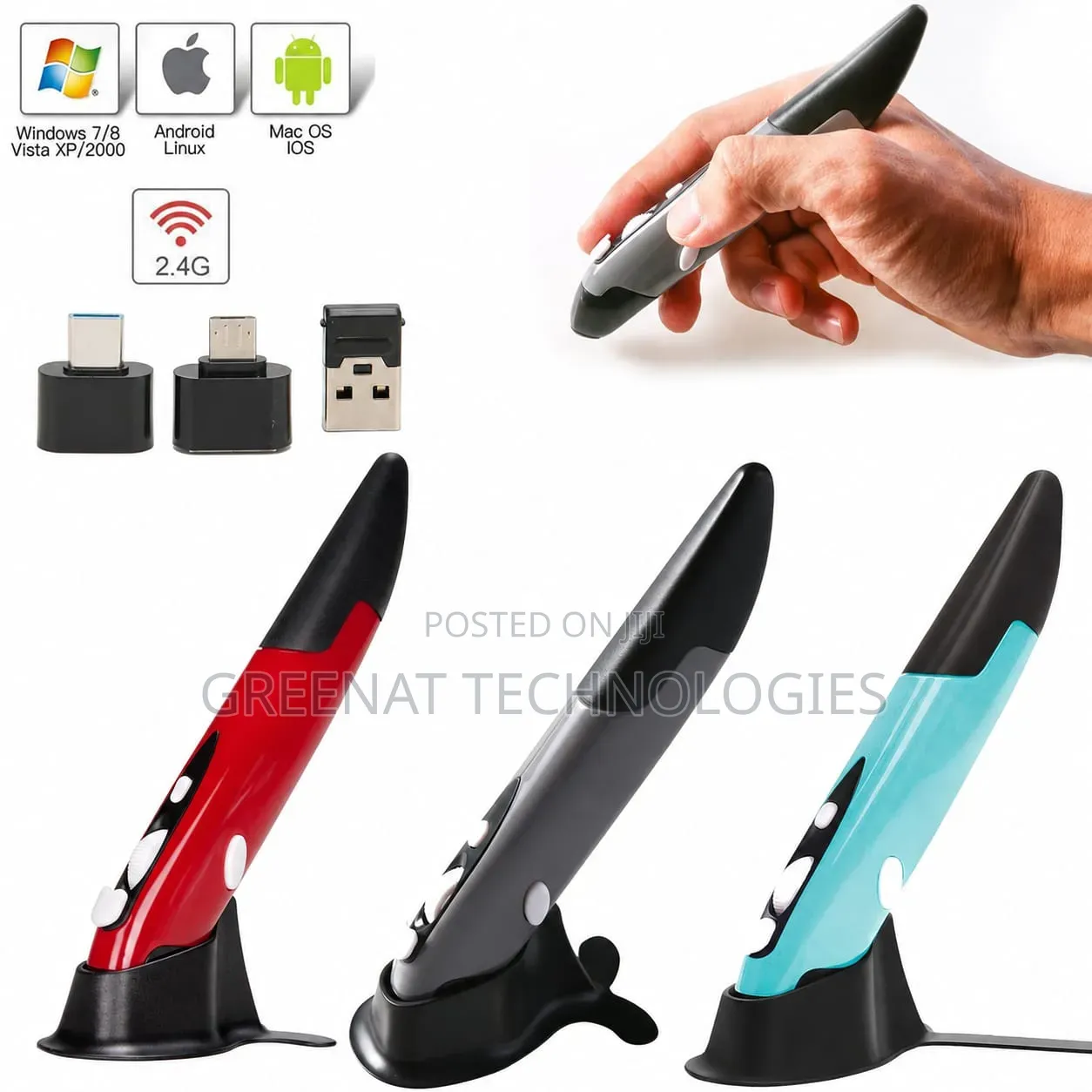 PR-03 2.4GHz Pen Mouse Wireless