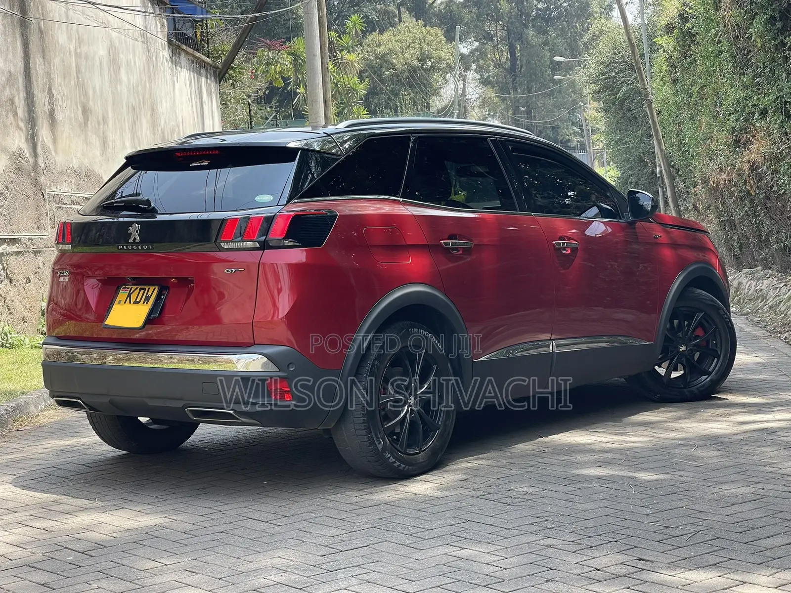 Peugeot 3008 2018 Red