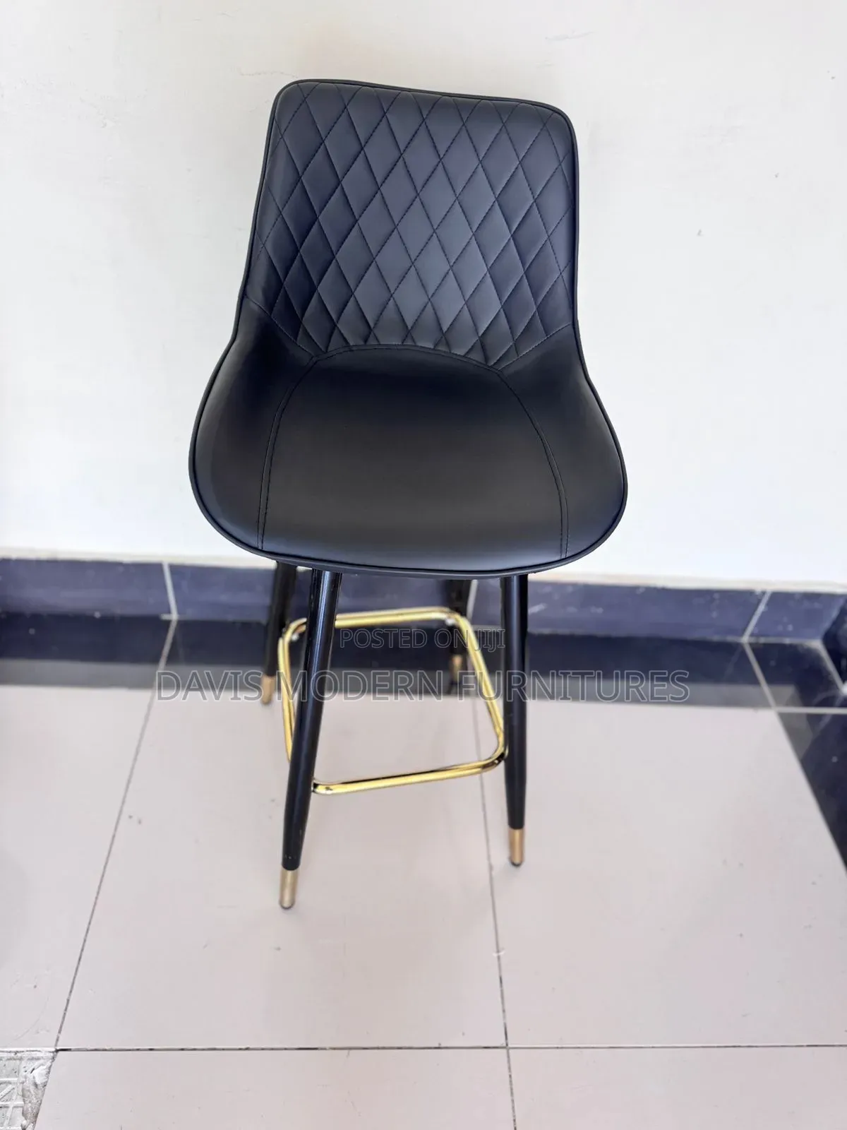 Luxe Quilted High Bar Stools