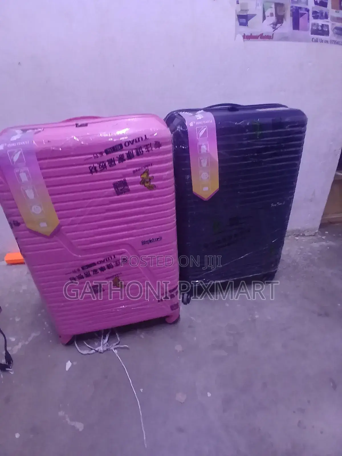 3 In1 Fibre Suitcase Available